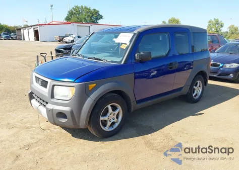 2004 Honda Element Ex from USA, damaged, VIN 5J6YH28694L038406
